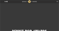 Desktop Screenshot of dennizpopawards.com